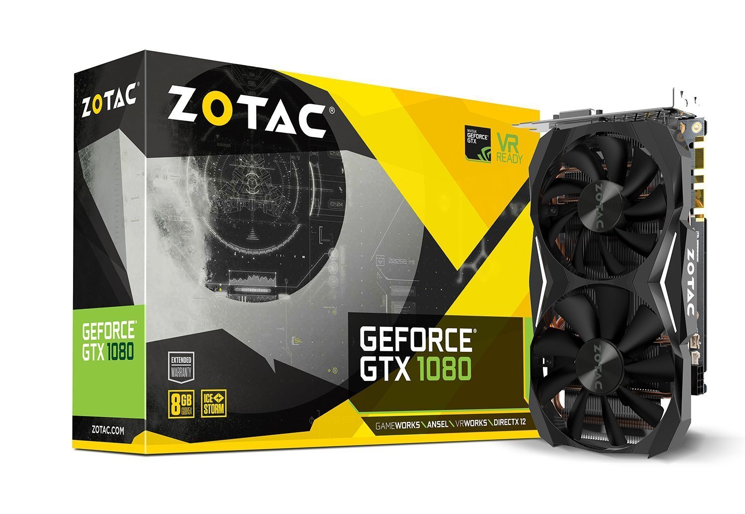Zotac Gaming GeForce GTX 1080 Mini 8GB GDDR5 PCI-E Gen 3x4 - Graphics Card - Store 974 | ستور ٩٧٤
