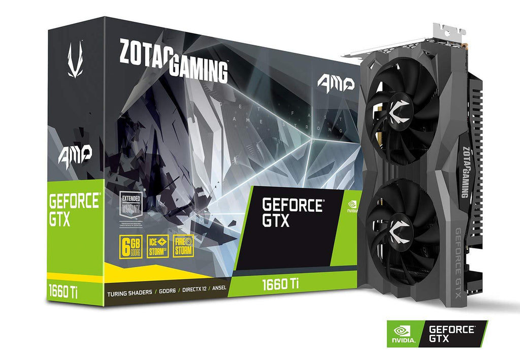 Zotac Gaming GeForce GTX 1660 Ti AMP 6GB GDDR6 PCI-E Gen 3x4