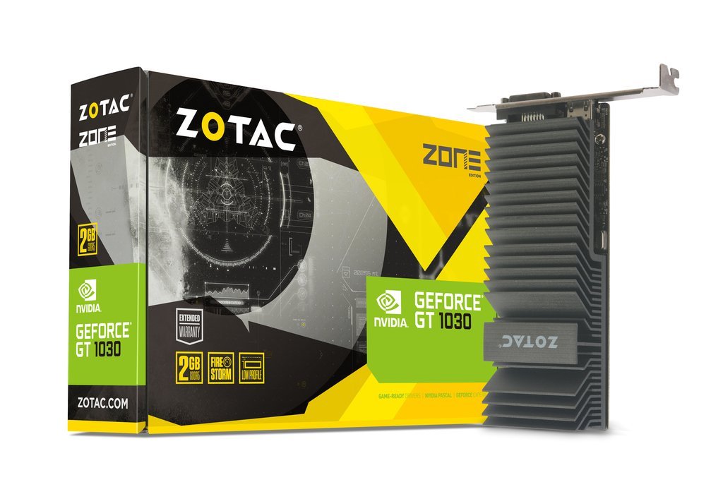 Zotac GTX 1030 Zone 2GB GDDR5 PCI-E Gen 3x4 - Graphics Card - Store 974 | ستور ٩٧٤