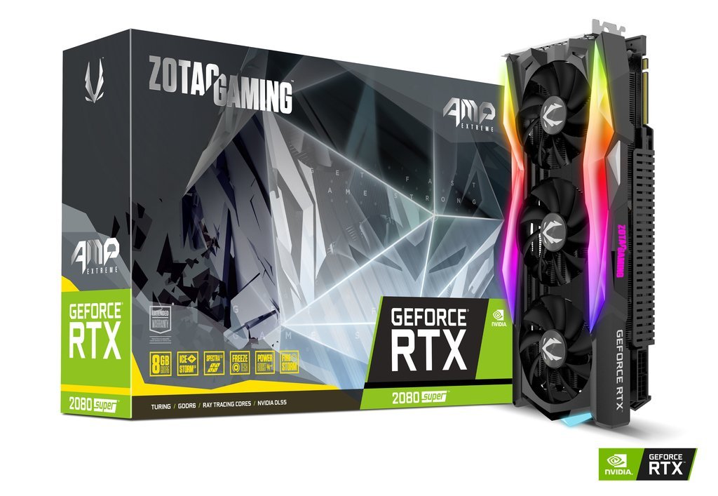 Zotac Gaming GeForce RTX 2080 Super AMP Extreme 8GB GDDR6 PCI-E Gen 4x4 - Graphics Card - Store 974 | ستور ٩٧٤