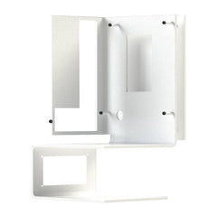 Yuel Beast Motif Monument ITX Gaming Tower Case - White - صندوق